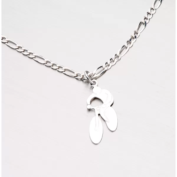 Prívesok zo striebra - cyklista NNA-007-TPZG