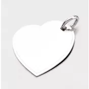 Prívesok zo striebra - srdce GAB-009-TPZG