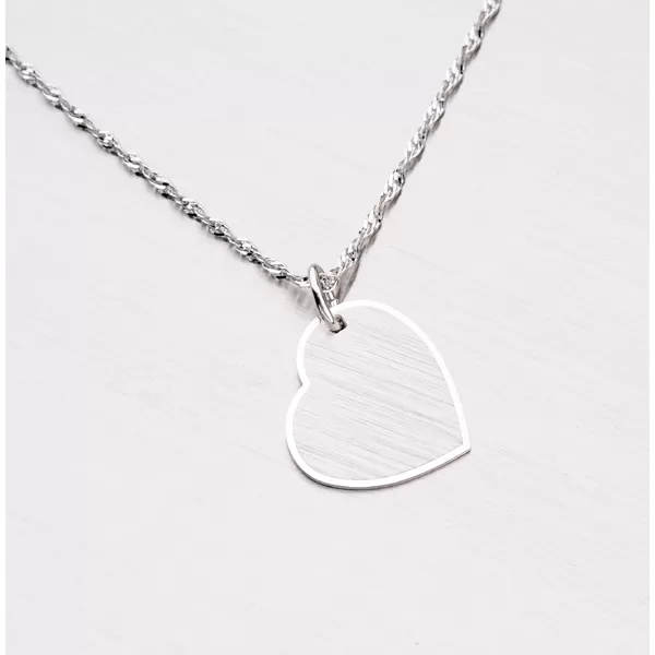 Dámsky strieborný 925 prívesok srdce GAB-003-TPZG