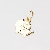 Zlatý prívesok - kočík 322P -131125