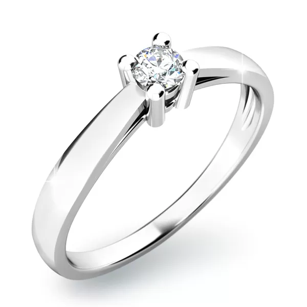 Zásnubný prsteň s diamantom ZP-10797D