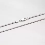 Retiazka Snake z bieleho zlata 369-0101