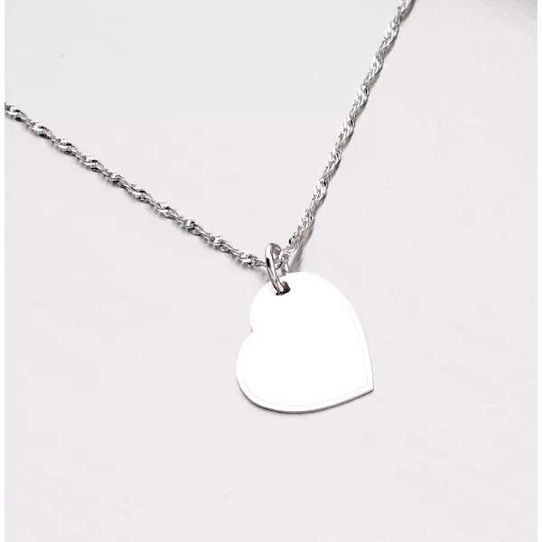 Prívesok zo striebra - srdce GAB-009-TPZG