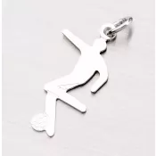 Strieborný prívesok - futbalista NNA-002-TPZG