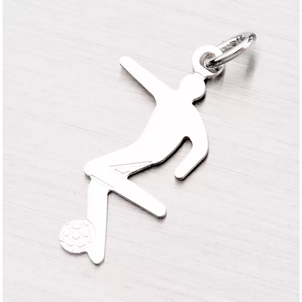Strieborný prívesok - futbalista NNA-002-TPZG