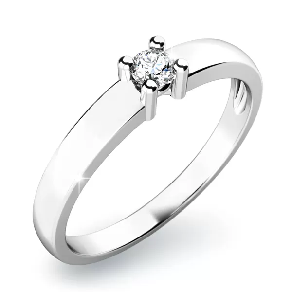 Zásnubný prsteň s diamantom ZP-10796D