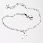Strieborný náramok s príveskom B1600149-0331-slx