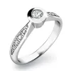 Zásnubný prsteň s diamantmi ZP-10811D