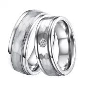 Oceľové snubné prstene ST-88088