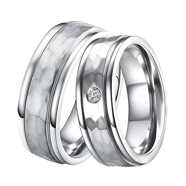 Oceľové snubné prstene ST-88088