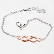 Strieborný náramok pre ženy B1403432-1264-SLX