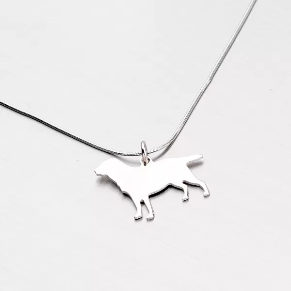 Prívesok - pes zo striebra P1601222-0532-SLX
