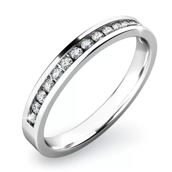 Zásnubný prsteň s diamantmi ZP-10812D