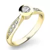 Zásnubný prsteň s diamantmi ZP-10811D