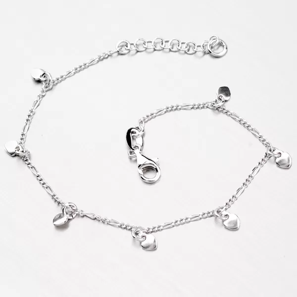 Dámsky náramok striebro 925 srdiečka B1603009-0331-SLX