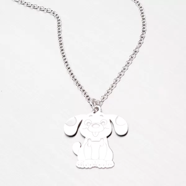 Strieborný náhrdelník so psom N1602283-1507-SLX