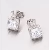 Strieborné náušnice so zirkónmi AE1063