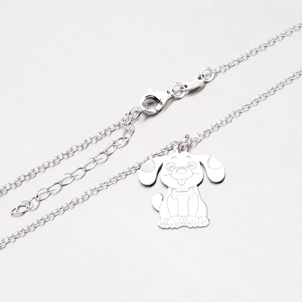 Strieborný náhrdelník so psom N1602283-1507-SLX