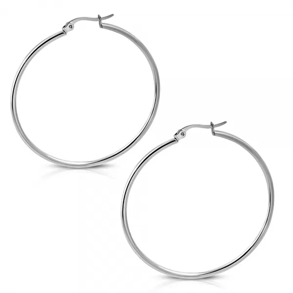 Dámske náušnice kruhy 45 mm GEHK006