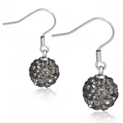 Náušnice s kryštálmi GEEZ031