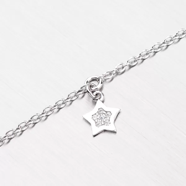 Strieborný náramok s príveskom B1600149-0331-slx