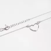 Strieborný náhrdelník N1601485-1304-SLX