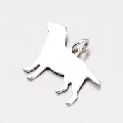 Prívesok - pes zo striebra P1601222-0532-SLX