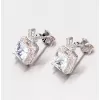 Strieborné náušnice so zirkónmi AE1063
