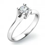 Zásnubný prsteň so zirkónom ZP-10805-B-ZIR