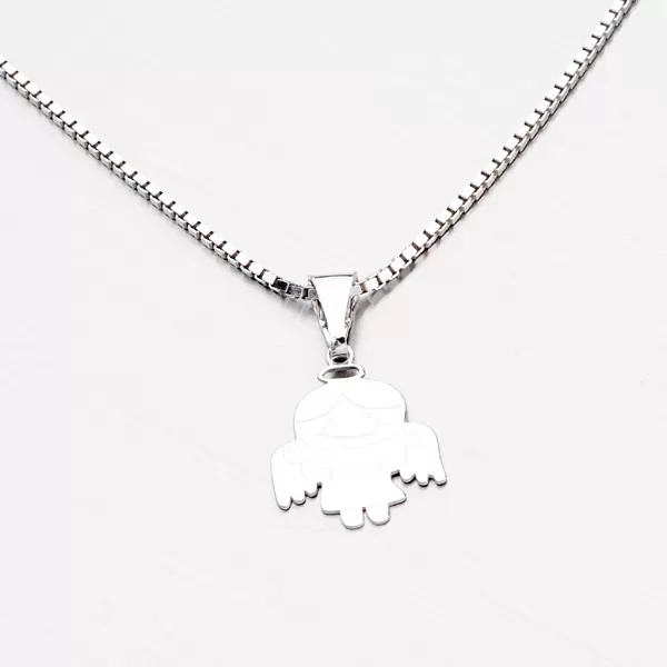 Silver Pendant Angel P1400176-1507-SLX