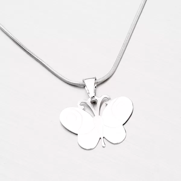 Prívesok v tvare motýlika zo striebra P1400210-1507-SLX