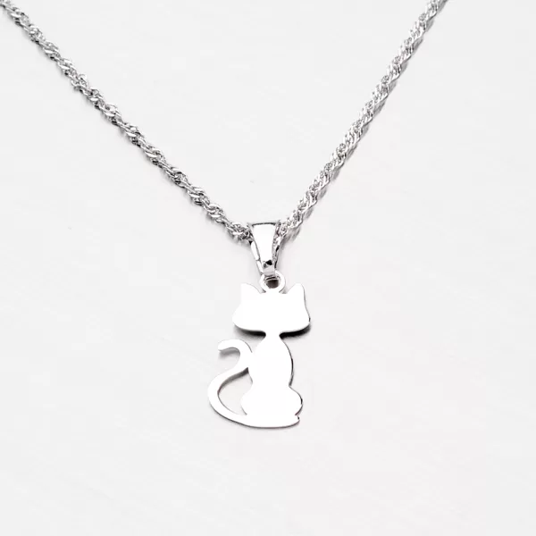 Strieborný prívesok - mačička P1400168-1507-SLX