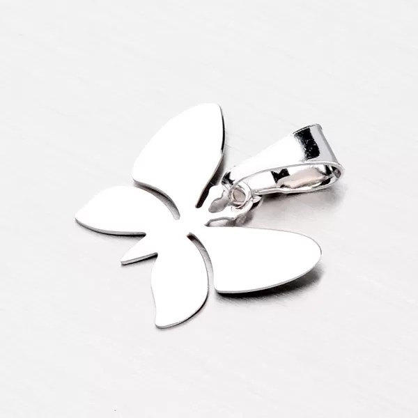 Strieborný prívesok - motýľ P1400182-1507-SLX