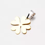 Strieborný prívesok v tvare štvorstálového ďateliny P1400184-1507-SLX