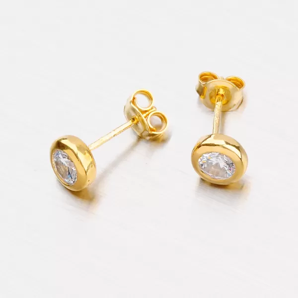 Strieborné náušnice - kôstky E1400014-0871-SLX