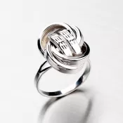 Prsteň zo striebra XXHAR5979-RD-DC