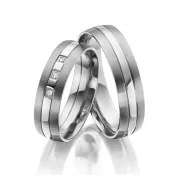 Titánové snubné prstene SP-TI-020
