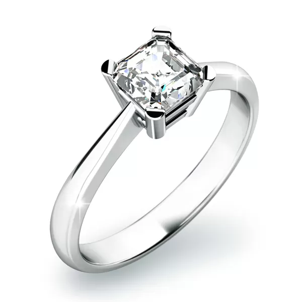 Zásnubný prsteň so zirkónom ZP-10808-B-ZIR