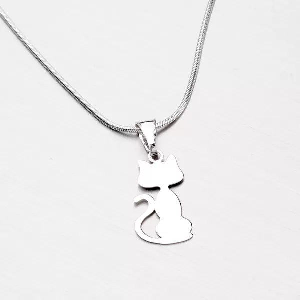Strieborný prívesok - mačička P1400168-1507-SLX