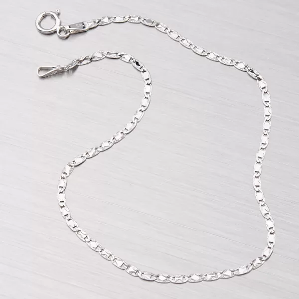 Retiazka z bieleho zlata 309-0158