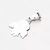 Silver Pendant Angel P1400176-1507-SLX