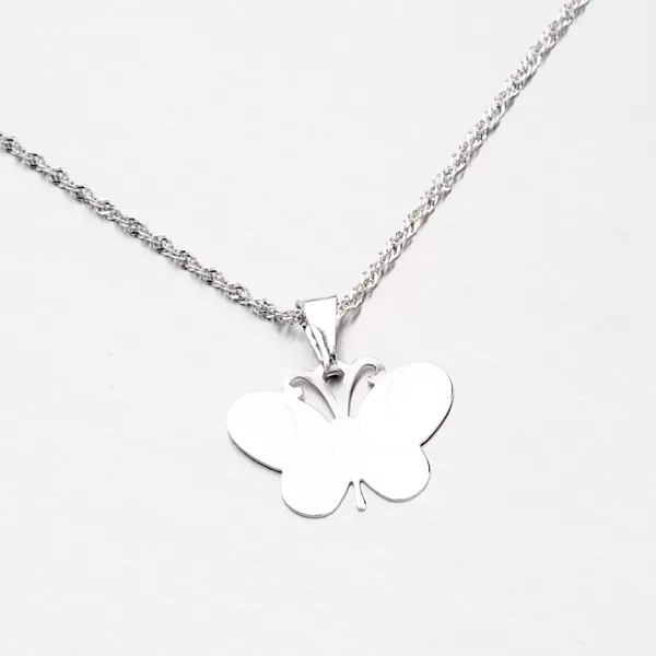 Prívesok v tvare motýlika zo striebra P1400210-1507-SLX