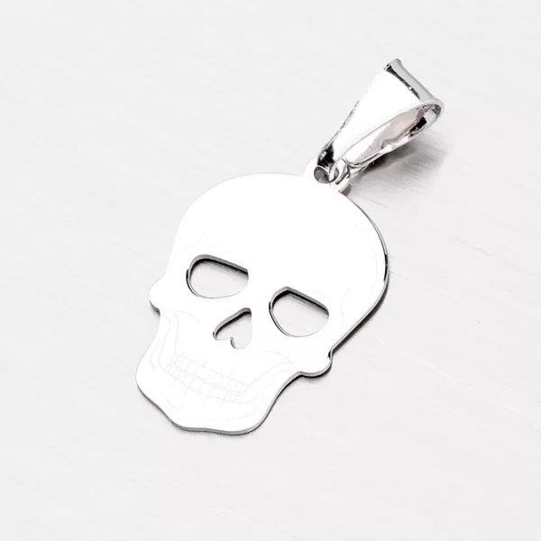 Strieborná lebka P1403793-1507-SLX