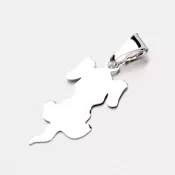 Strieborný prívesok - pes P1400169-1507-SLX