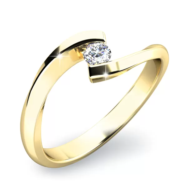 Zásnubný prsteň s diamantom ZP-10818D