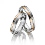 Titánové snubné prstene SP-TI-014