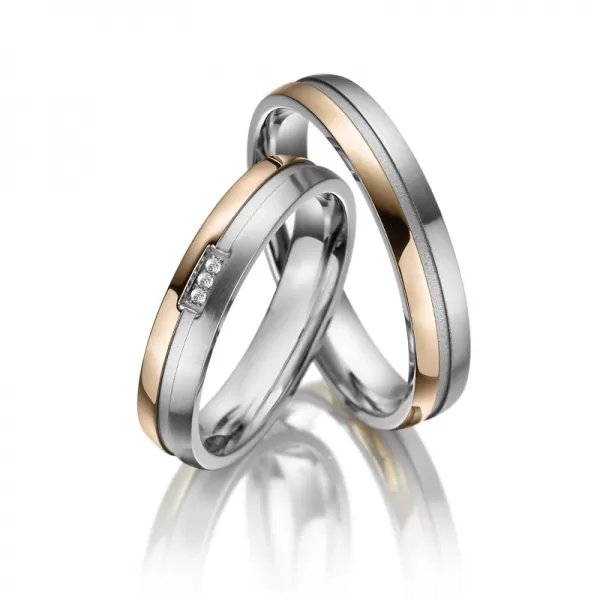 Titánové snubné prstene SP-TI-014