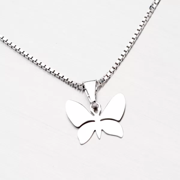 Strieborný prívesok - motýľ P1400182-1507-SLX