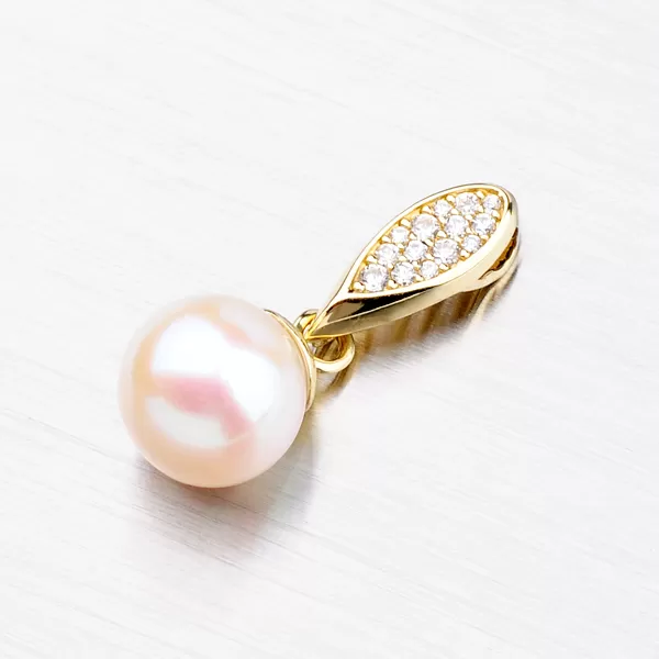 Perlový prívesok so zirkónmi GZ3152Z