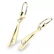 Visiace briliantové náušnice 10865-ZL-DIA